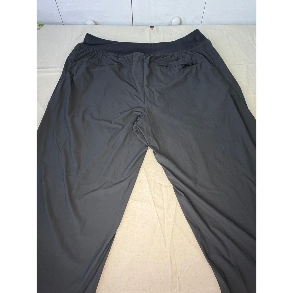 Baleaf Mens Gray Technical Cargo Athletic Joggers Zipper Pockets XL